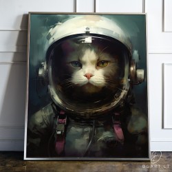 Paveikslas - Miaustronaut