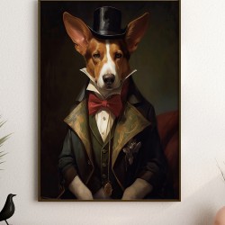Paveikslas - Basenji gentleman