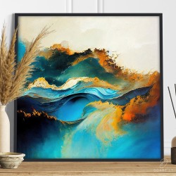 Paveikslas - Burning ocean song