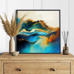 Paveikslas - Burning ocean song