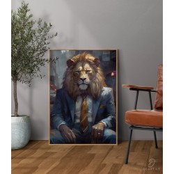 Paveikslas - Godfather of a lion king