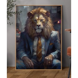 Paveikslas - Godfather of a lion king