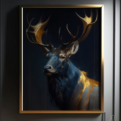 Paveikslas - Golden deer story