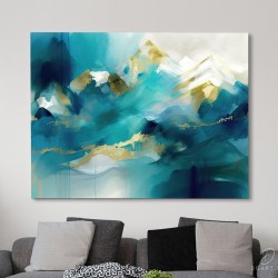 Paveikslas - Golden mountains