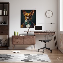 Paveikslas - Scientist basenji