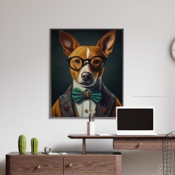 Paveikslas - Scientist basenji