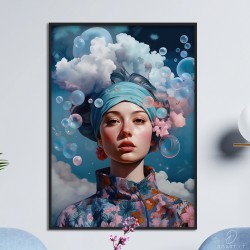 Paveikslas - Surrealistic dreamy girl