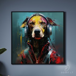 Paveikslas - Bass addict