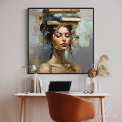 Paveikslas - Knowledge is heavy