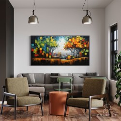 Paveikslas - Pixelated forest