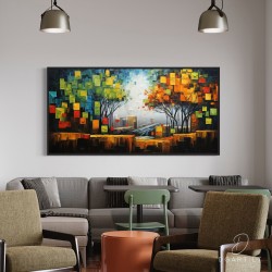 Paveikslas - Pixelated forest