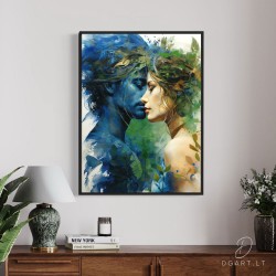 Paveikslas - Earth and water