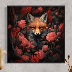 Paveikslas - Lady in red