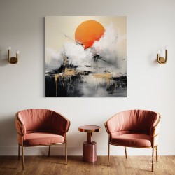 Paveikslas - Orange in the sky