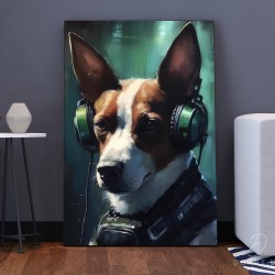 Paveikslas - Basenji stereo