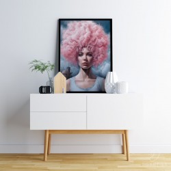 Paveikslas - Cotton candy girl