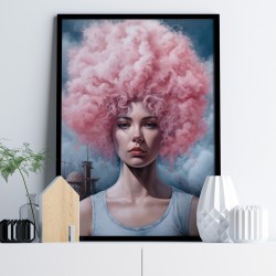 Paveikslas - Cotton candy girl