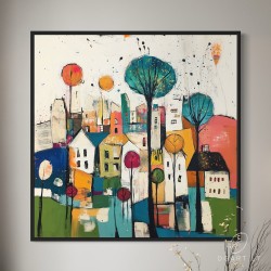 Paveikslas - Rainbow Alleys