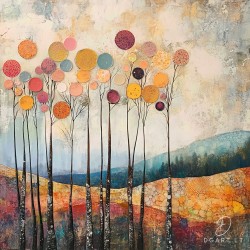 Įrėmintas printas - SphereSong Woods