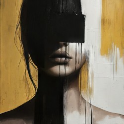 Įrėmintas printas - Vision denied