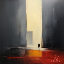 Įrėmintas printas - Exit