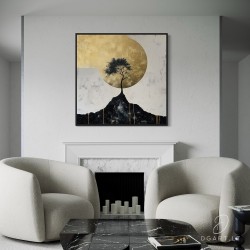 Paveikslas - Golden moonlight