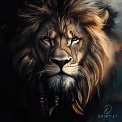 Įrėmintas printas - Tribal