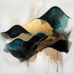 Įrėmintas printas - Verdant vistas