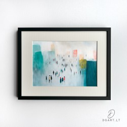 Įrėmintas printas - Walk in the park