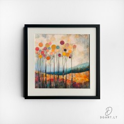 Įrėmintas printas - SphereSong Woods