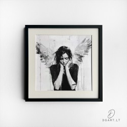 Įrėmintas printas - Falled