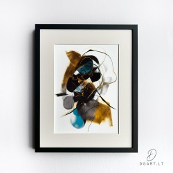 Įrėmintas printas - My universe mind