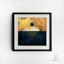 Įrėmintas printas - Black moon Įrėmintas printas - Black moon