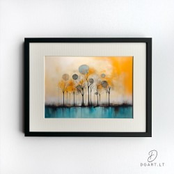 Įrėmintas printas - Ethereal evening