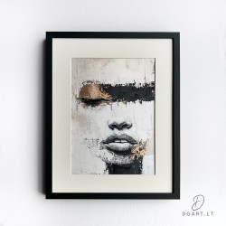 Įrėmintas printas - Fragments of her