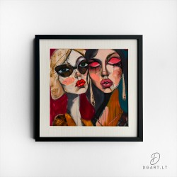 Įrėmintas printas - No regrets