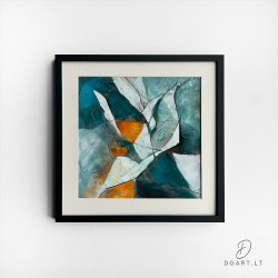 Įrėmintas printas - Turtle