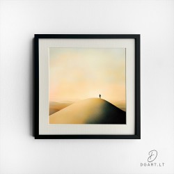 Įrėmintas printas - Alone with infinity Įrėmintas printas - Alone with infinity