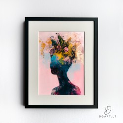 Įrėmintas printas - Ethereal muse