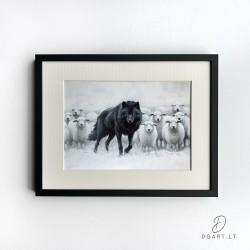 Įrėmintas printas - Lost