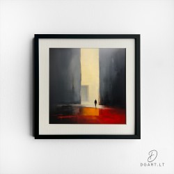 Įrėmintas printas - Exit