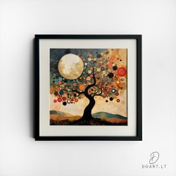 Įrėmintas printas - Moontree