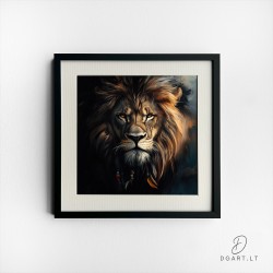 Įrėmintas printas - Tribal