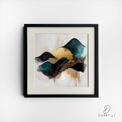 Įrėmintas printas - Verdant vistas