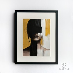 Įrėmintas printas - Vision denied