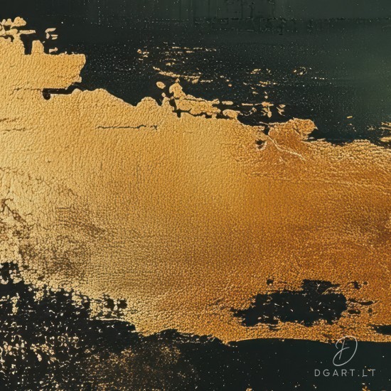 grazus ir modernus Paveikslas - Golden mist ant drobes internetu