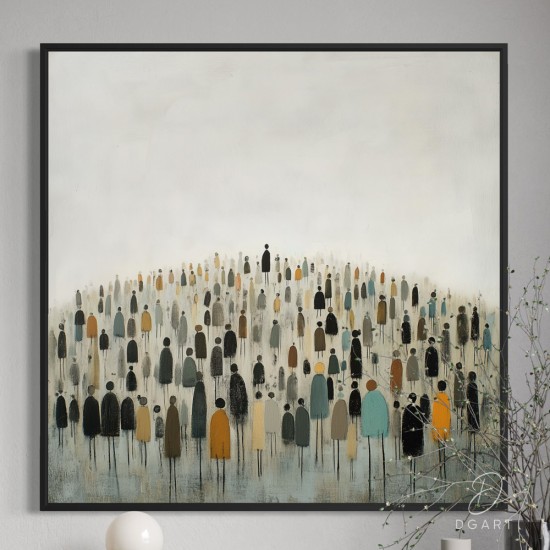 grazus ir modernus Paveikslas - No on knows why ant drobes internetu