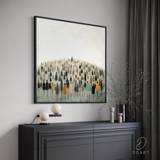 grazus ir modernus Paveikslas - No on knows why ant drobes internetu