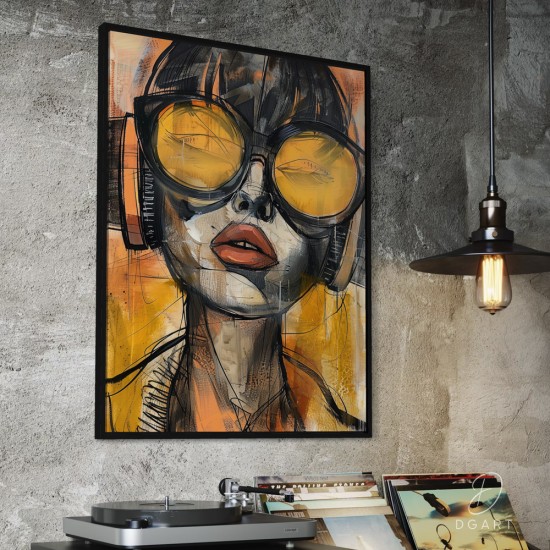 grazus ir modernus Paveikslas - Echo vision ant drobes internetu