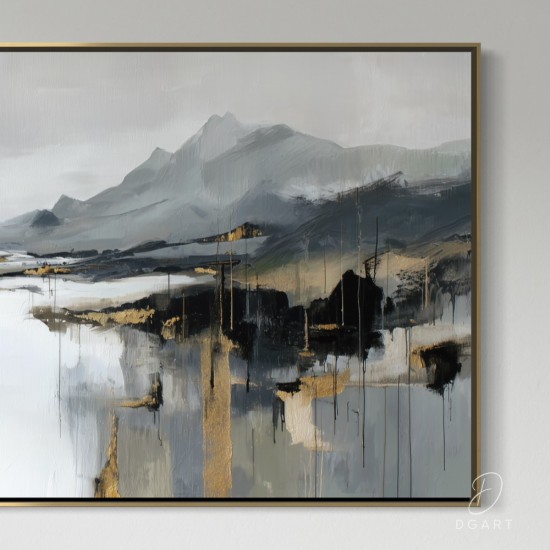 grazus ir modernus Paveikslas - Frozen time ant drobes internetu